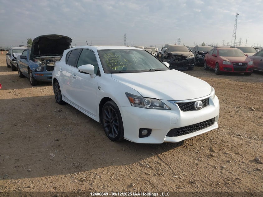 JTHKD5BH6D2156596 2013 Lexus Ct 200 auction photo 1