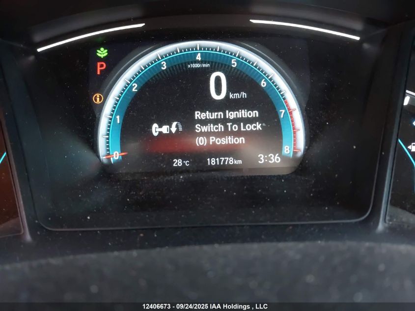 2017 Honda Civic Lx VIN: 2HGFC2F5XHH034116 Lot: 12406673