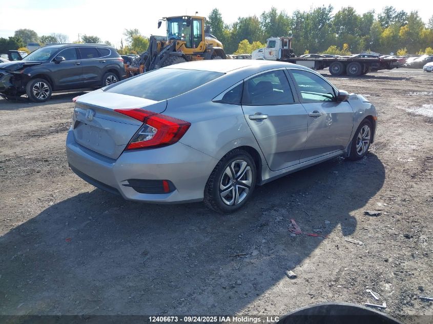 2017 Honda Civic Lx VIN: 2HGFC2F5XHH034116 Lot: 12406673