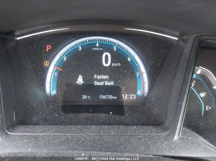 2016 Honda Civic VIN: 2HGFC2F57GH003856 Lot: 12406701