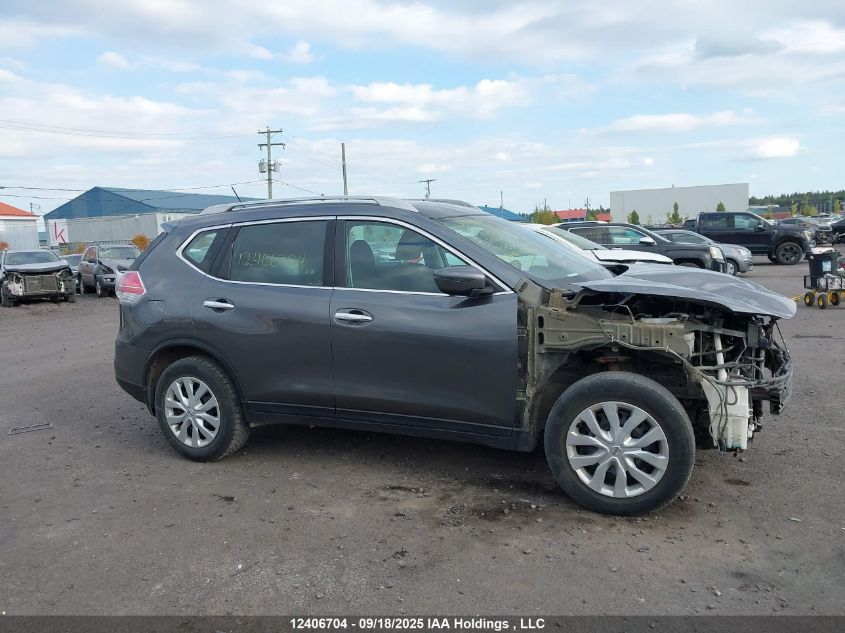 2015 Nissan Rogue S/Sl/Sv VIN: 5N1AT2MT1FC907077 Lot: 12406704