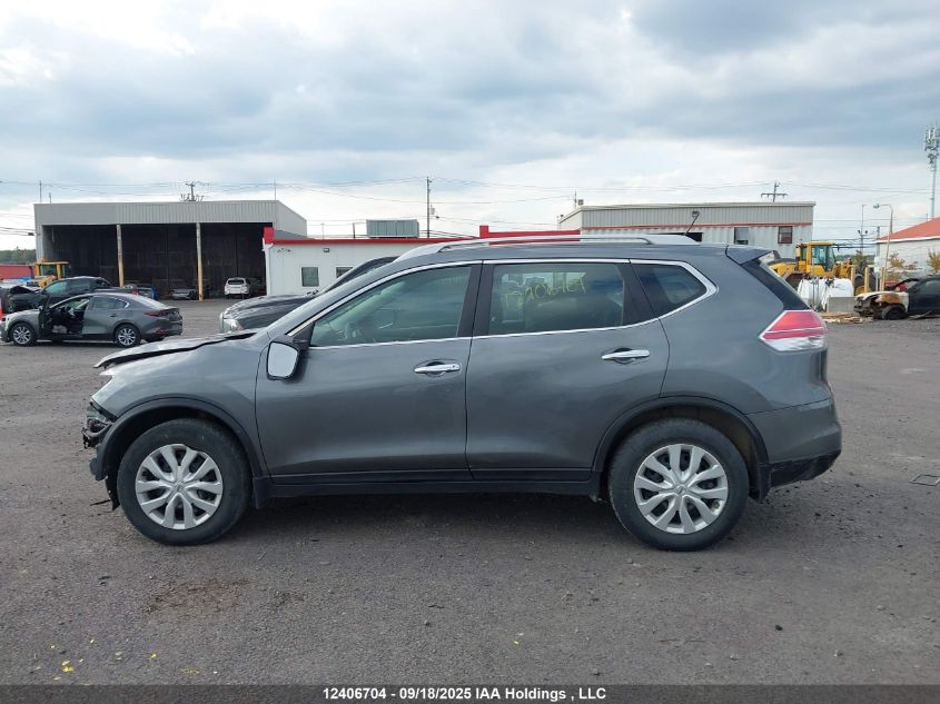2015 Nissan Rogue S/Sl/Sv VIN: 5N1AT2MT1FC907077 Lot: 12406704