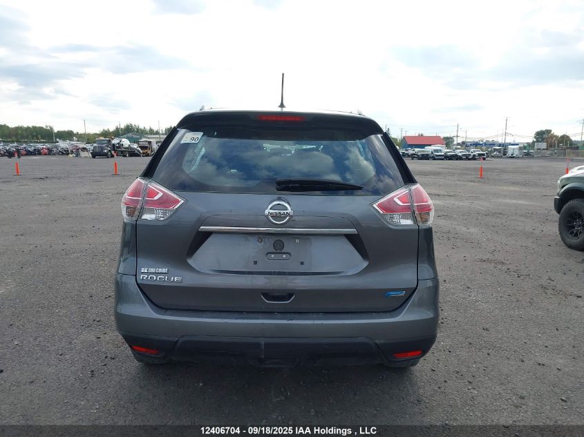 2015 Nissan Rogue S/Sl/Sv VIN: 5N1AT2MT1FC907077 Lot: 12406704