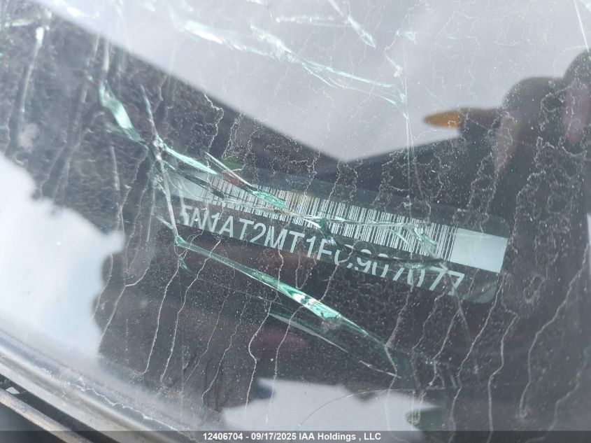 2015 Nissan Rogue S/Sl/Sv VIN: 5N1AT2MT1FC907077 Lot: 12406704