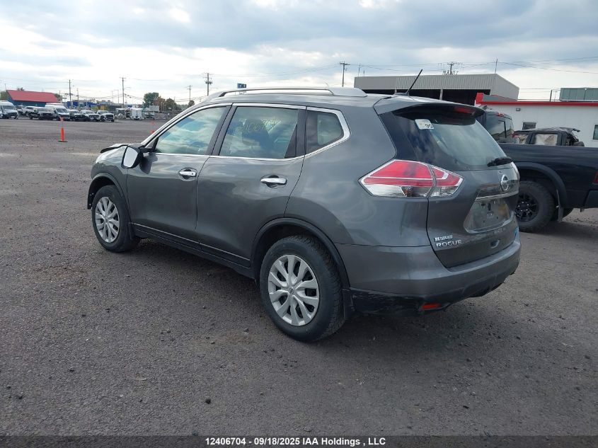2015 Nissan Rogue S/Sl/Sv VIN: 5N1AT2MT1FC907077 Lot: 12406704