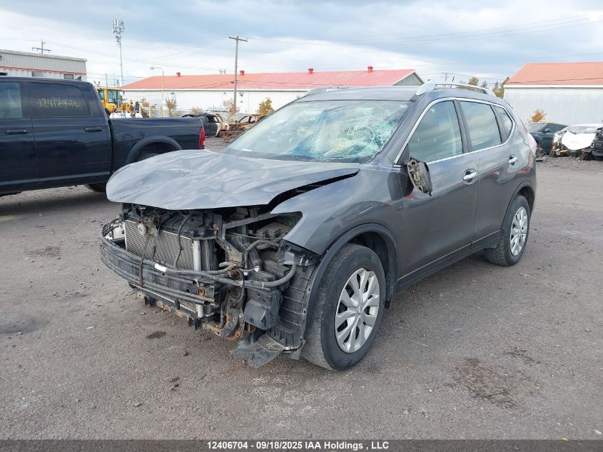 2015 Nissan Rogue S/Sl/Sv VIN: 5N1AT2MT1FC907077 Lot: 12406704
