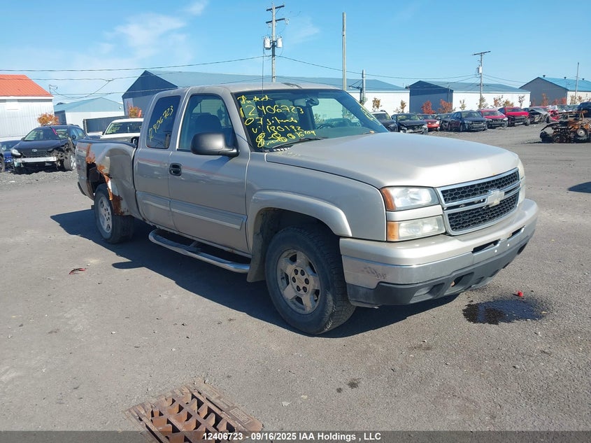 1GCEK19V17Z180132 2007 Chevrolet Silverado 1500 auction photo 1