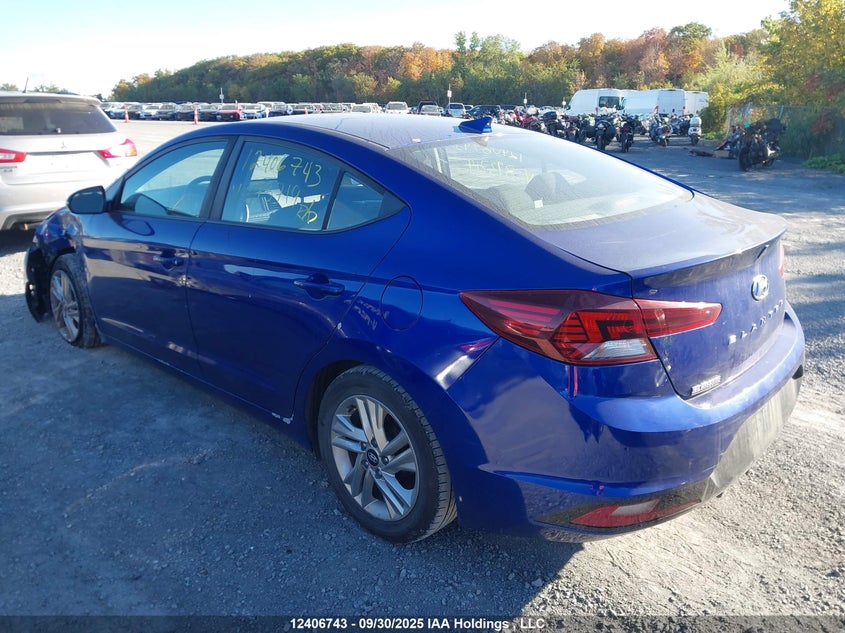 KMHD84LF5KU873719 2019 HYUNDAI ELANTRA photo no. 3