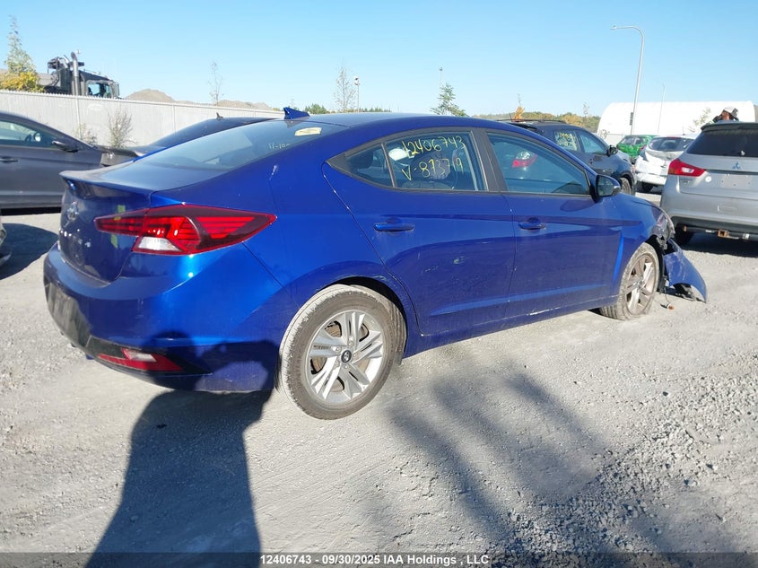 KMHD84LF5KU873719 2019 HYUNDAI ELANTRA photo no. 4