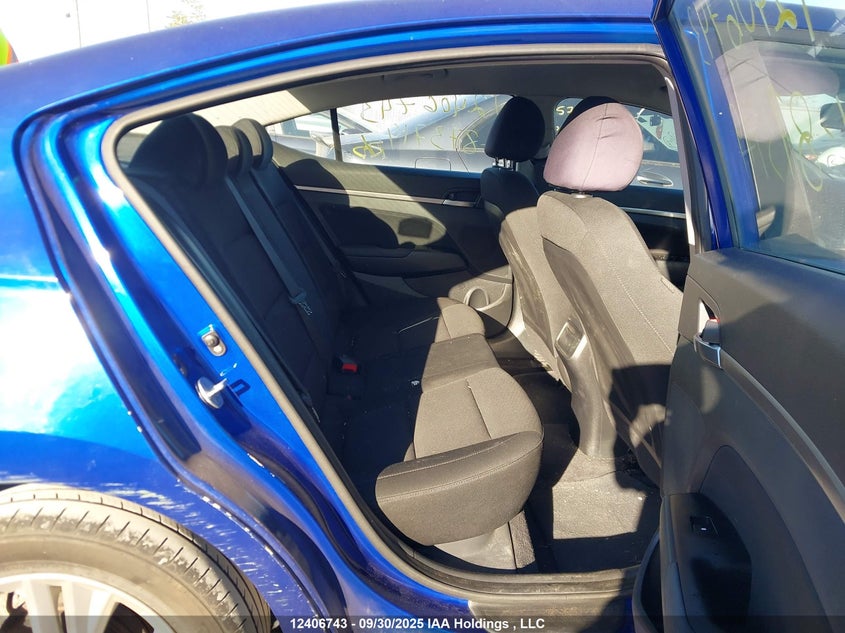 2019 Hyundai Elantra VIN: KMHD84LF5KU873719 Lot: 12406743