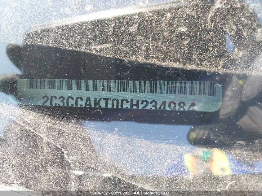 2012 Chrysler 300C VIN: 2C3CCAKT0CH234984 Lot: 12406752