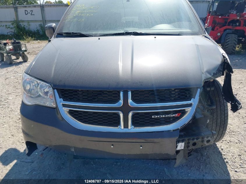 2017 Dodge Grand Caravan Se VIN: 2C4RDGBG6HR834130 Lot: 12406787