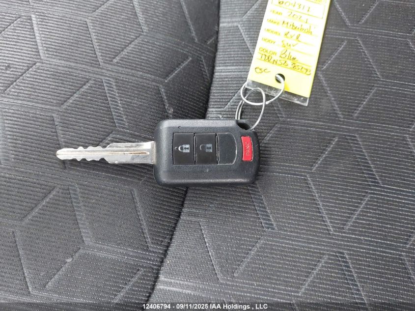 2021 Mitsubishi Rvr Se/Sel/Le/Gt VIN: JA4AJVAW9MU604317 Lot: 12406794