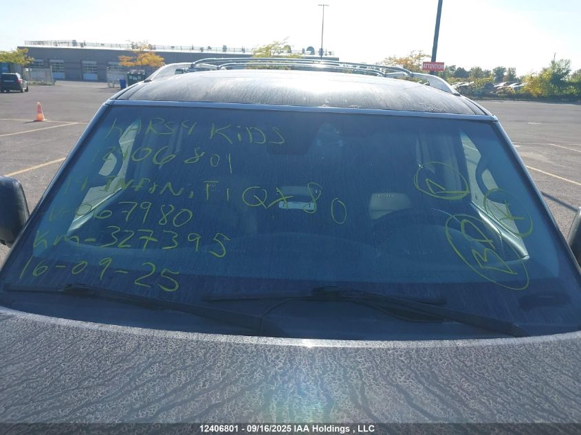 2014 Infiniti Qx80 VIN: JN8AZ2NE6E9067980 Lot: 12406801