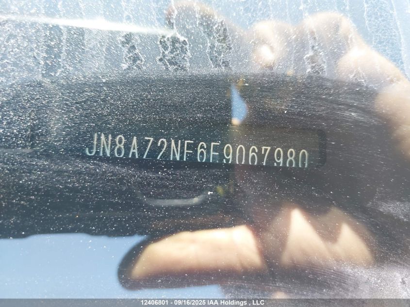 2014 Infiniti Qx80 VIN: JN8AZ2NE6E9067980 Lot: 12406801