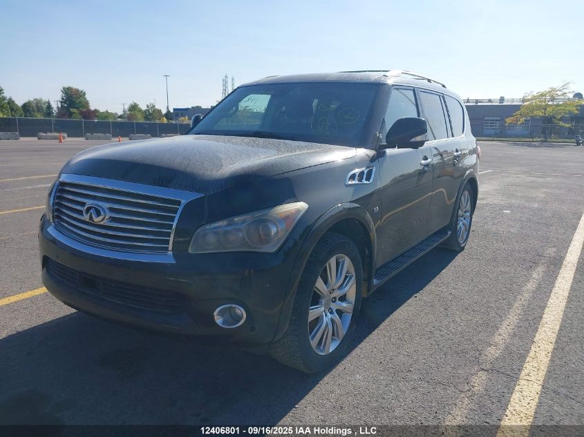 2014 Infiniti Qx80 VIN: JN8AZ2NE6E9067980 Lot: 12406801