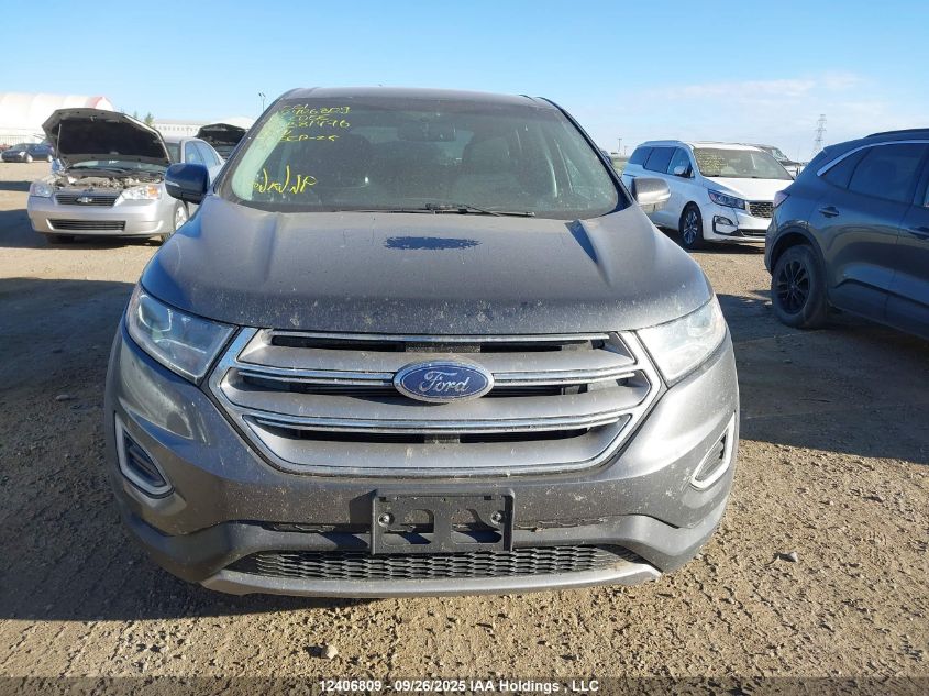 2018 Ford Edge Sel VIN: 2FMPK4J88JBB81476 Lot: 12406809