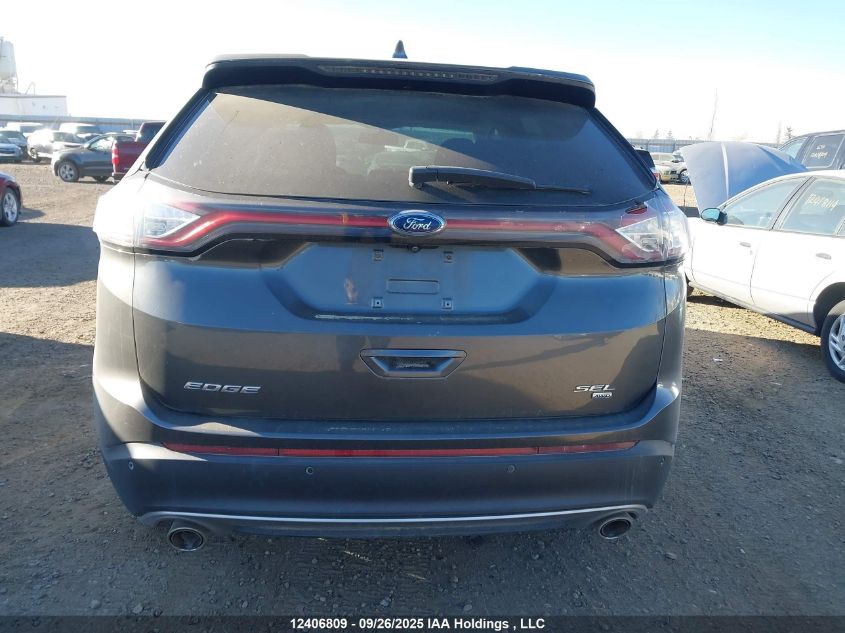 2018 Ford Edge Sel VIN: 2FMPK4J88JBB81476 Lot: 12406809