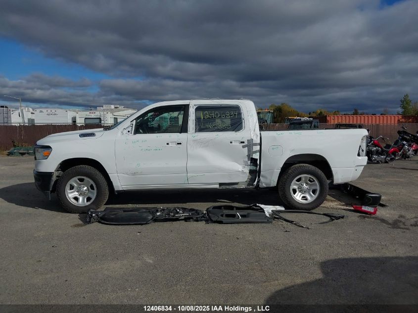 2022 Ram 1500 Tradesman VIN: 1C6SRFGT6NN465885 Lot: 12406834