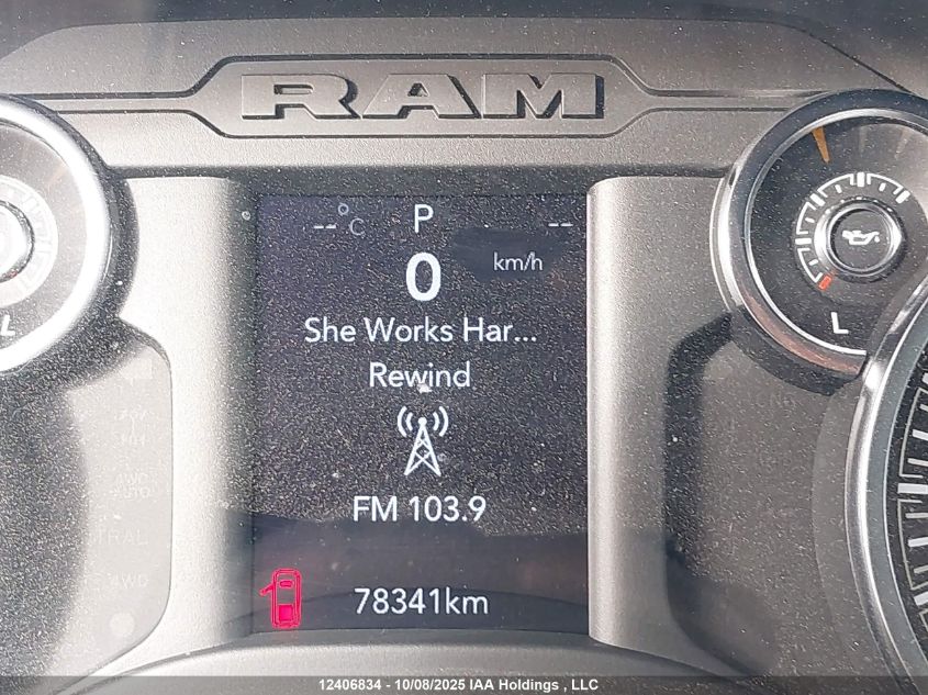 2022 Ram 1500 Tradesman VIN: 1C6SRFGT6NN465885 Lot: 12406834