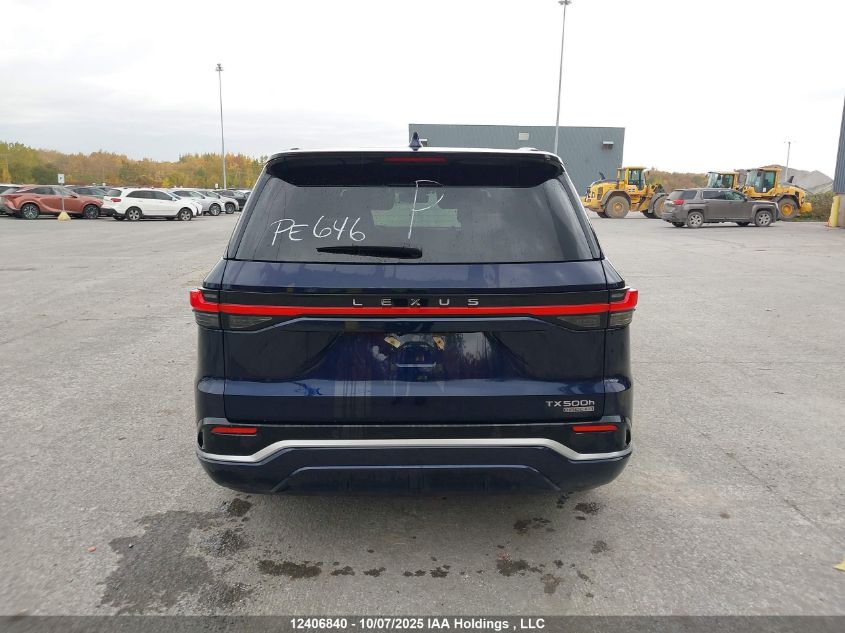 2024 Lexus Tx 500H VIN: 5TDABAB67RS000450 Lot: 12406840