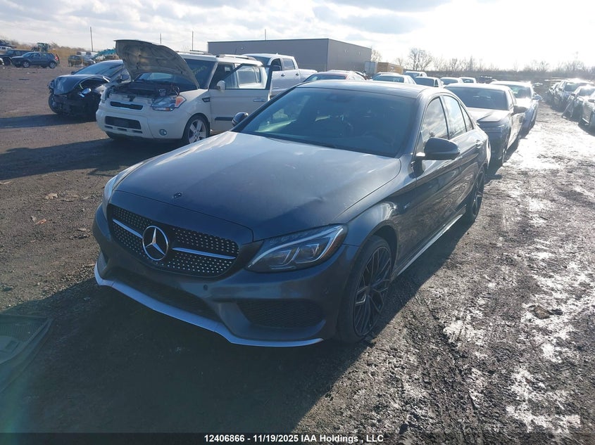 55SWF6EB7GU114433 2016 MERCEDES-BENZ C-KLASSE AMG photo no. 2