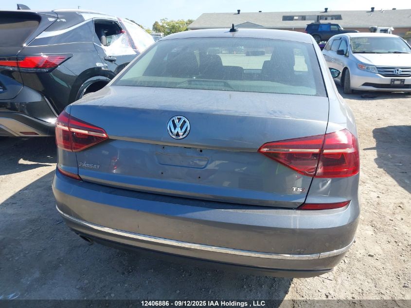 2018 Volkswagen Passat VIN: 1VWAA7A34JC018033 Lot: 12406886