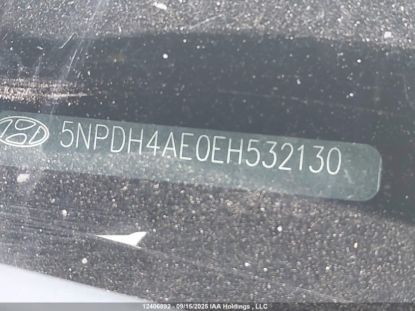 5NPDH4AE0EH532130 2014 HYUNDAI ELANTRA photo no. 19