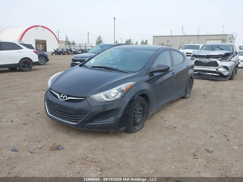 5NPDH4AE0EH532130 2014 HYUNDAI ELANTRA photo no. 2