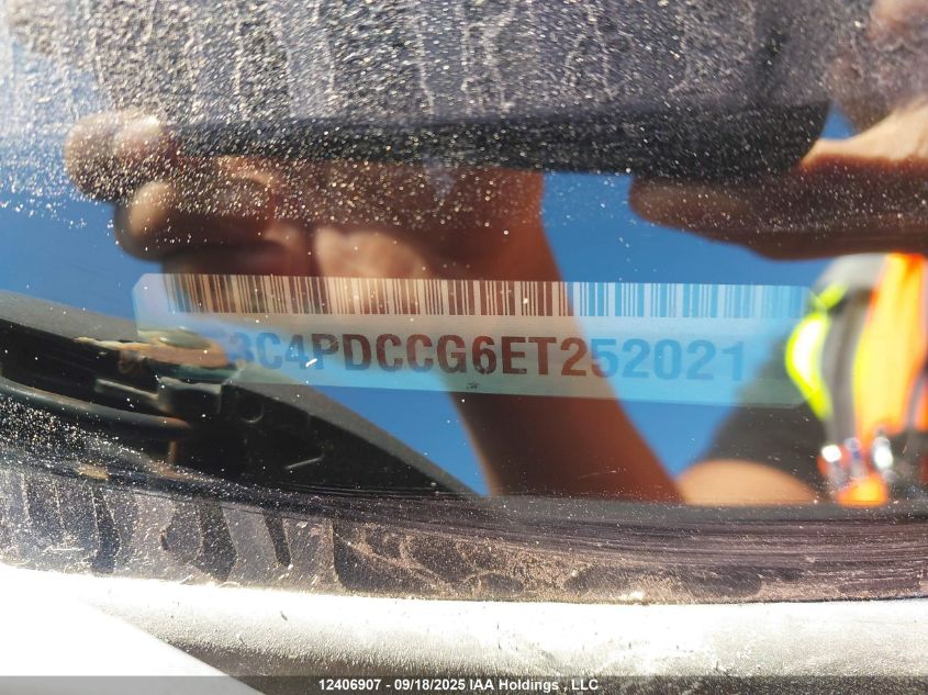 2014 Dodge Journey VIN: 3C4PDCCG6ET252021 Lot: 12406907