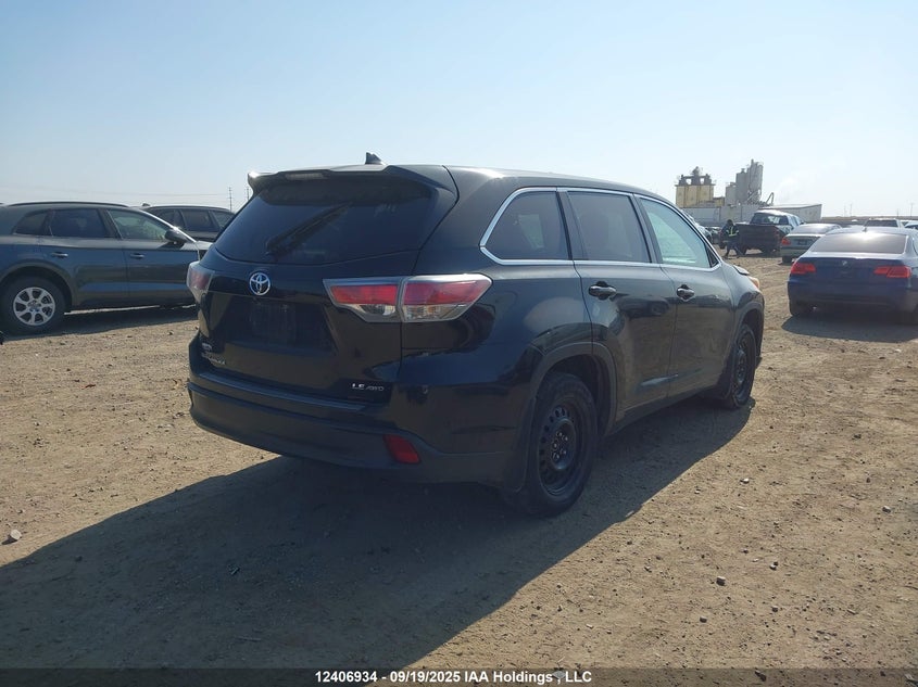 5TDBKRFH1FS204123 2015 TOYOTA HIGHLANDER photo no. 4