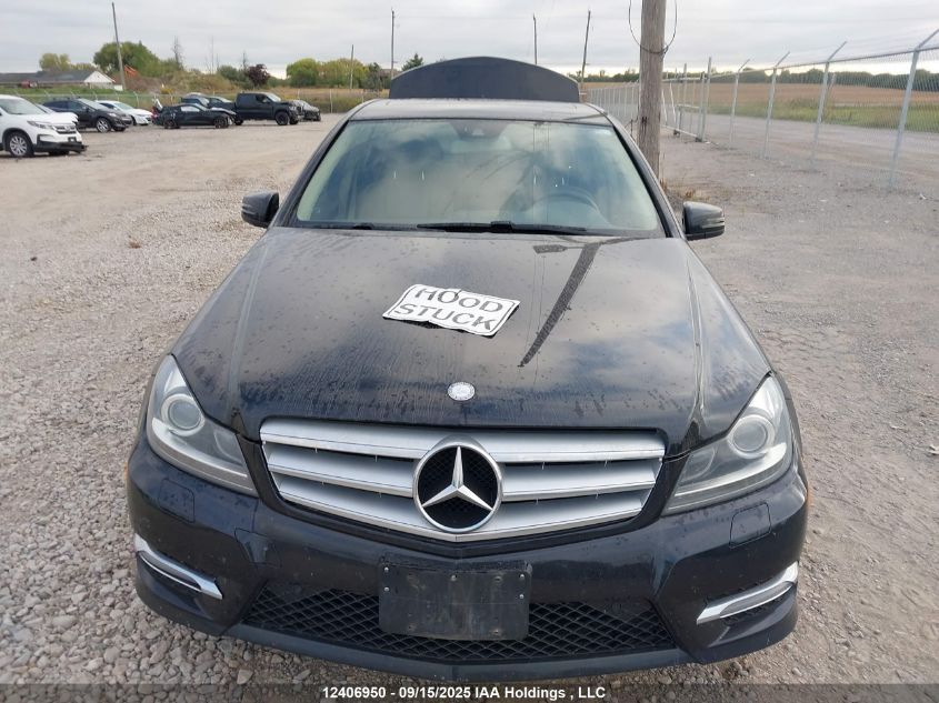 2013 Mercedes-Benz C 300 4Matic VIN: WDDGF8AB0DA873376 Lot: 12406950