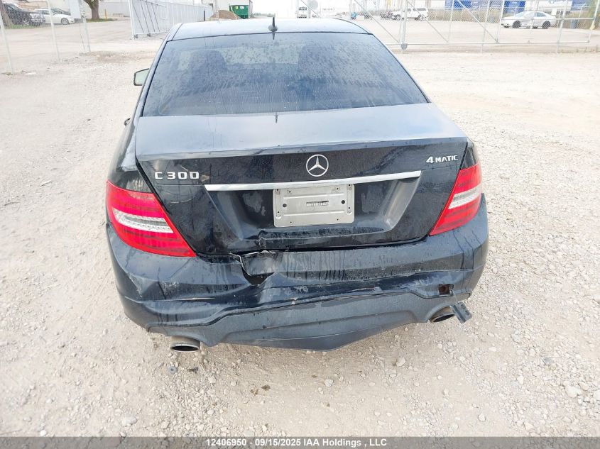 2013 Mercedes-Benz C 300 4Matic VIN: WDDGF8AB0DA873376 Lot: 12406950