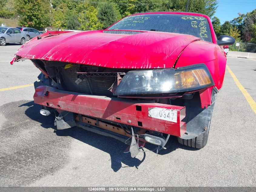 2002 Ford Mustang VIN: 1FAFP44492F175895 Lot: 12406998