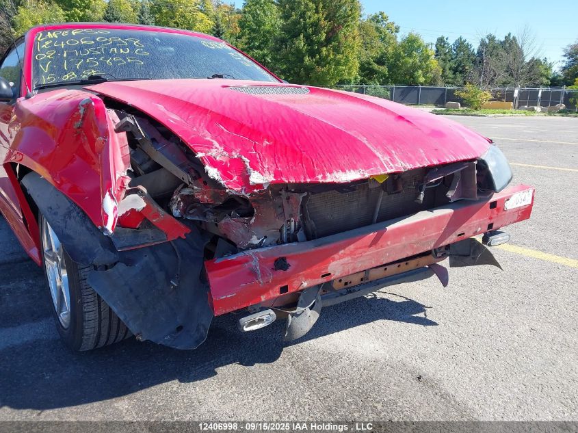 2002 Ford Mustang VIN: 1FAFP44492F175895 Lot: 12406998