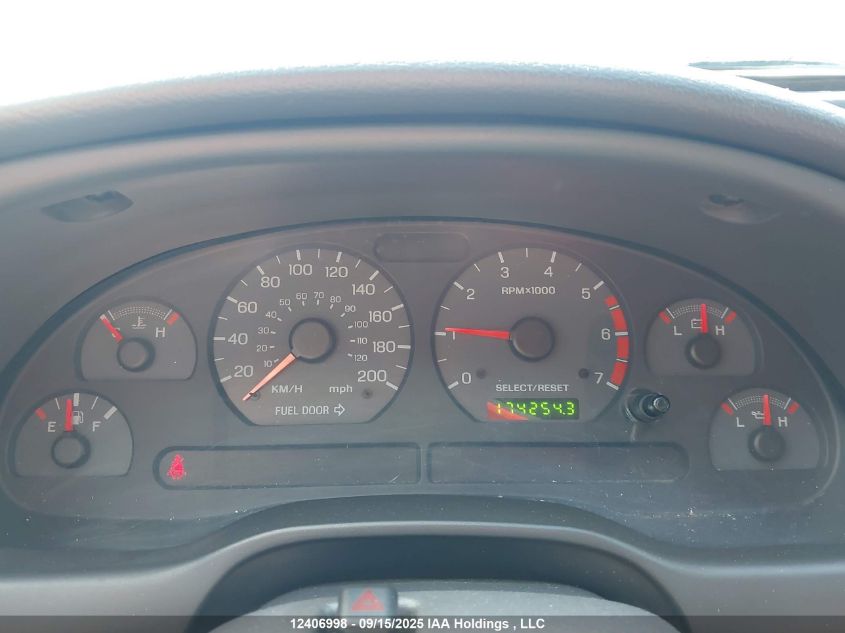 2002 Ford Mustang VIN: 1FAFP44492F175895 Lot: 12406998