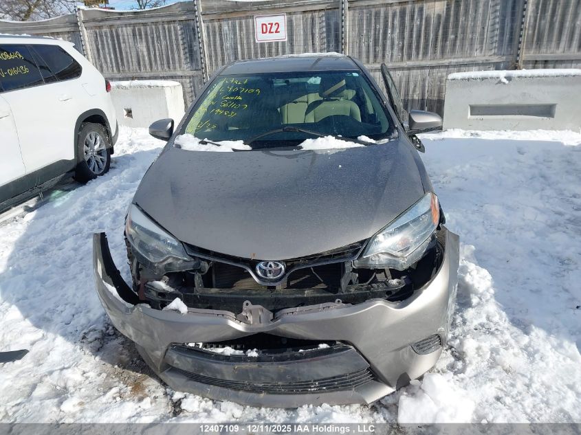 2016 Toyota Corolla VIN: 2T1BURHE2GC561107 Lot: 12407109