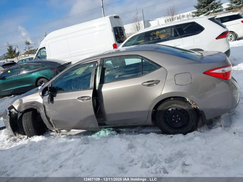 2016 Toyota Corolla VIN: 2T1BURHE2GC561107 Lot: 12407109