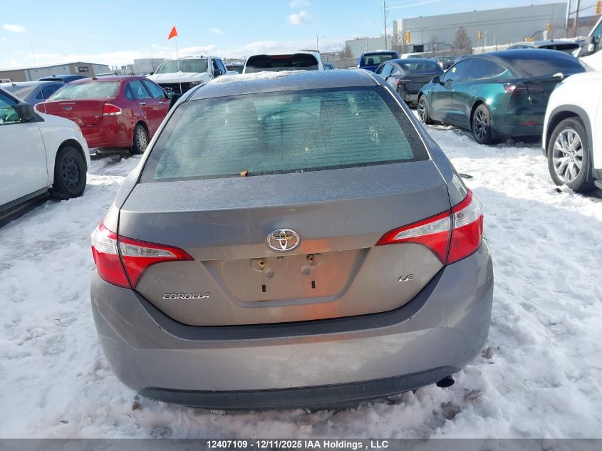 2016 Toyota Corolla VIN: 2T1BURHE2GC561107 Lot: 12407109