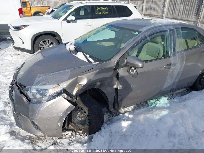 2016 Toyota Corolla VIN: 2T1BURHE2GC561107 Lot: 12407109