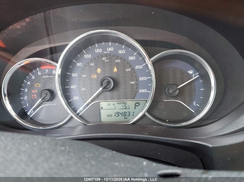 2016 Toyota Corolla VIN: 2T1BURHE2GC561107 Lot: 12407109