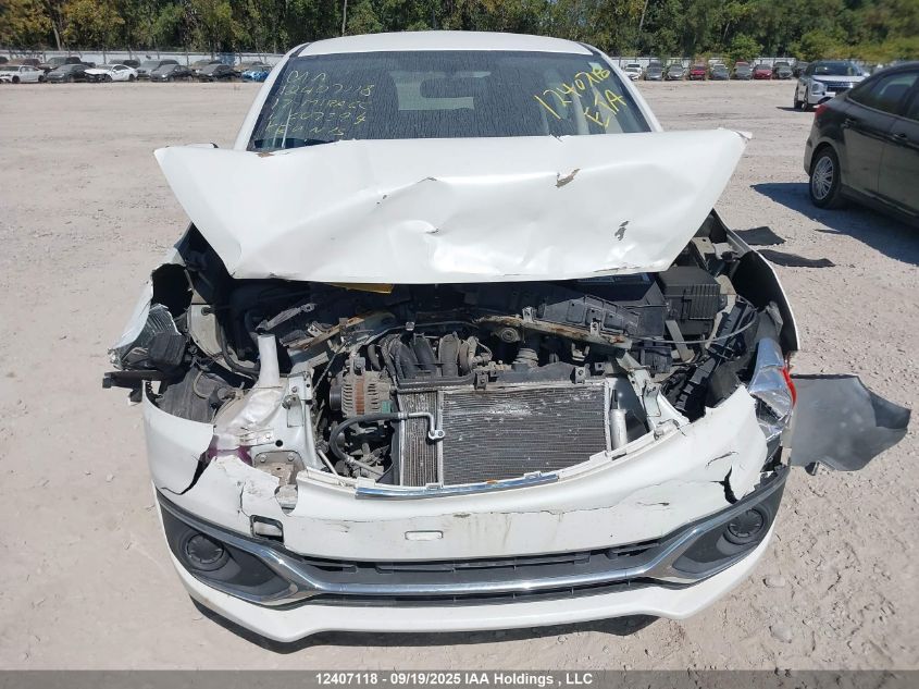 2017 Mitsubishi Mirage Es VIN: ML32A3HJ4HH007294 Lot: 12407118