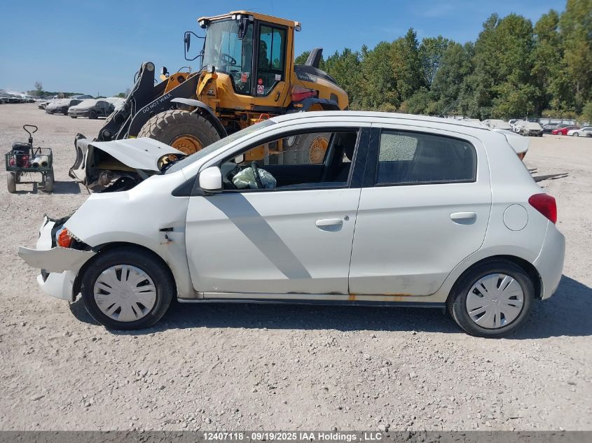 2017 Mitsubishi Mirage Es VIN: ML32A3HJ4HH007294 Lot: 12407118