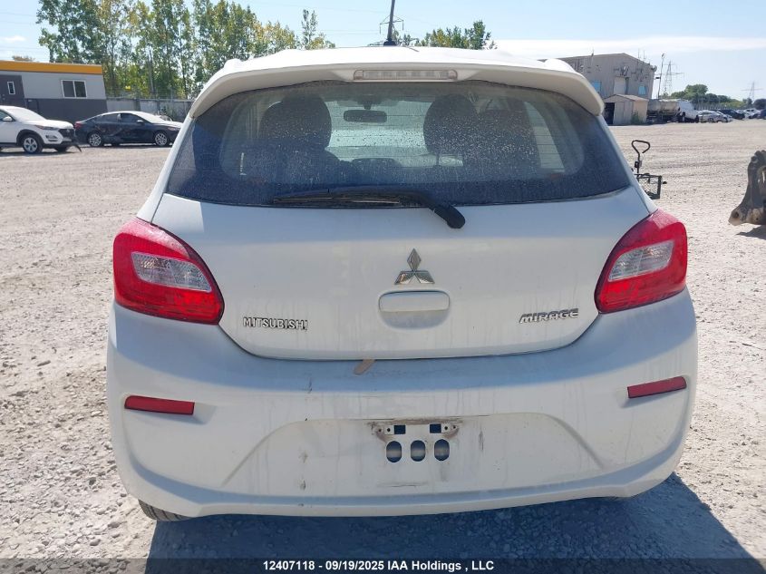 2017 Mitsubishi Mirage Es VIN: ML32A3HJ4HH007294 Lot: 12407118