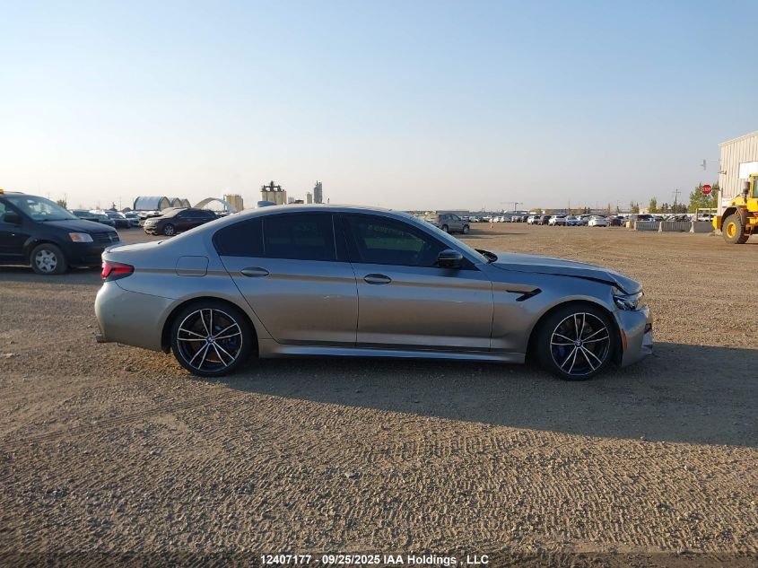 2021 BMW M5 Competition VIN: WBS83CH06MCF38086 Lot: 12407177