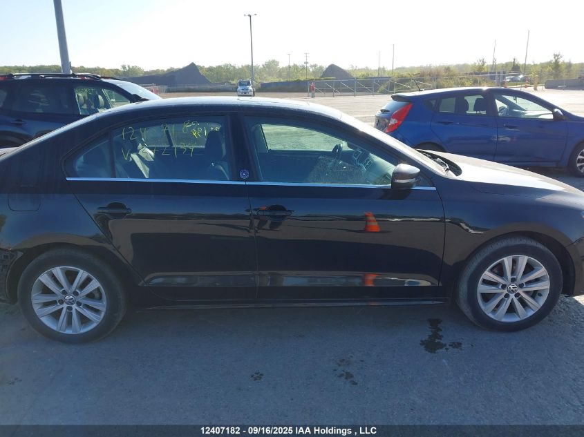 2017 Volkswagen Jetta Se VIN: 3VWDB7AJ2HM372134 Lot: 12407182