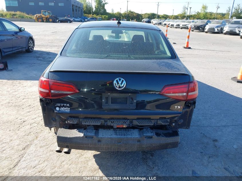 2017 Volkswagen Jetta Se VIN: 3VWDB7AJ2HM372134 Lot: 12407182