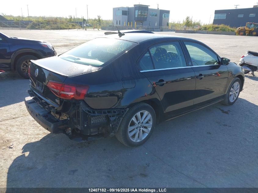 2017 Volkswagen Jetta Se VIN: 3VWDB7AJ2HM372134 Lot: 12407182