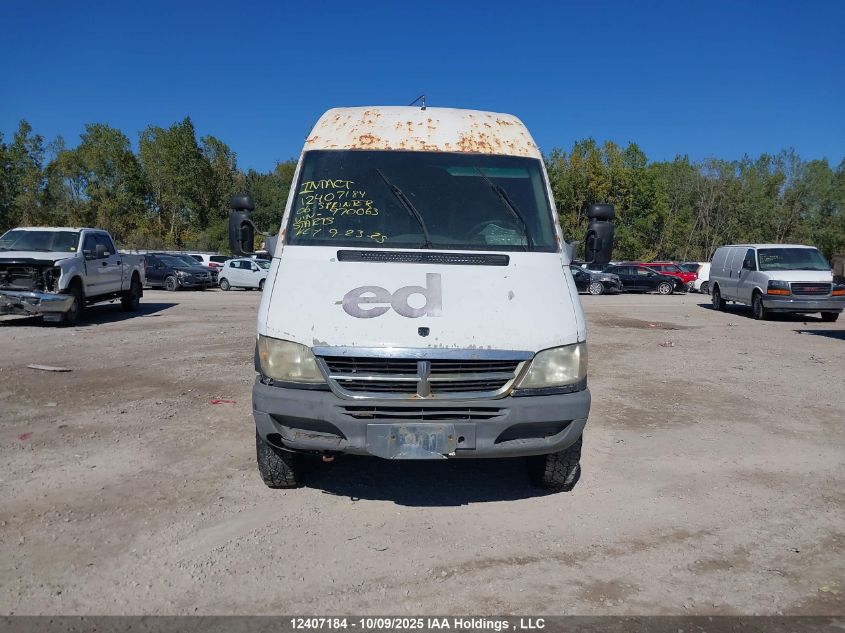 2006 Dodge Sprinter 2500 VIN: WD0BD644665970063 Lot: 12407184