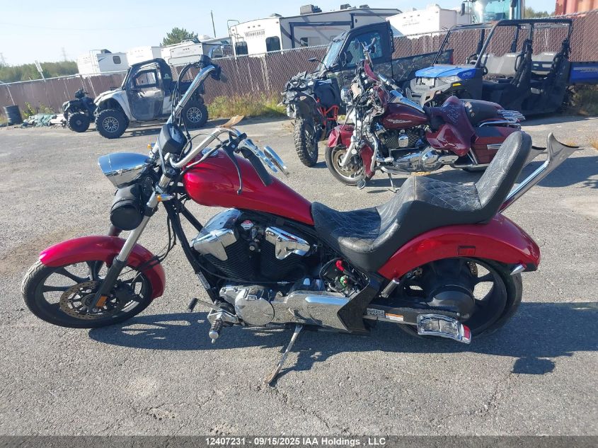 2017 Honda Vt1300 Cxa VIN: JH2SC61HXHK700025 Lot: 12407231